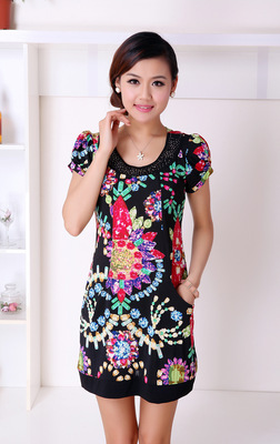 2014新款夏季短袖连衣裙厂家批发 价格、图片与供应商全解析